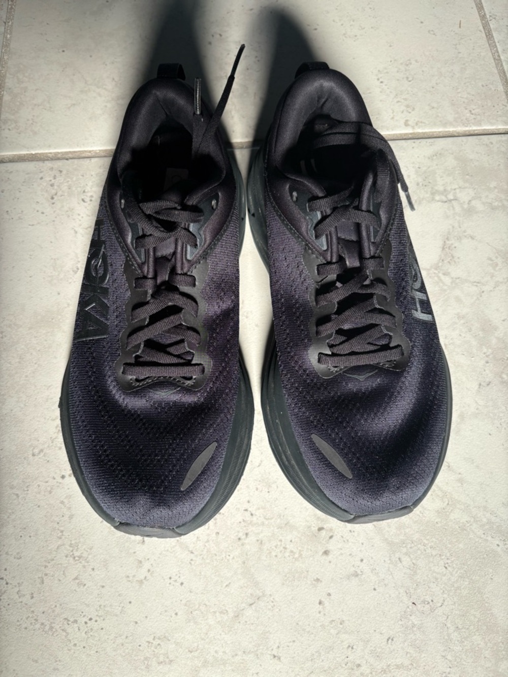 Hoka One One Women's Black Running Sneakers size 9D